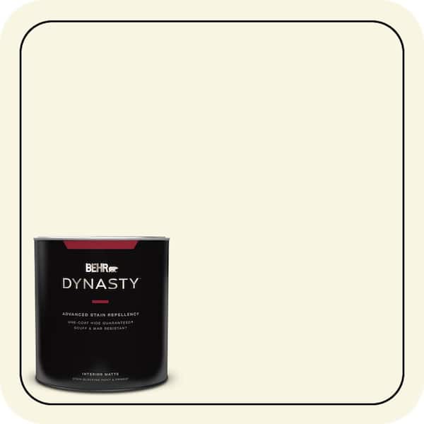 BEHR DYNASTY 1 qt. #W-B-410 Star Shine Matte Interior Stain-Blocking Paint & Primer