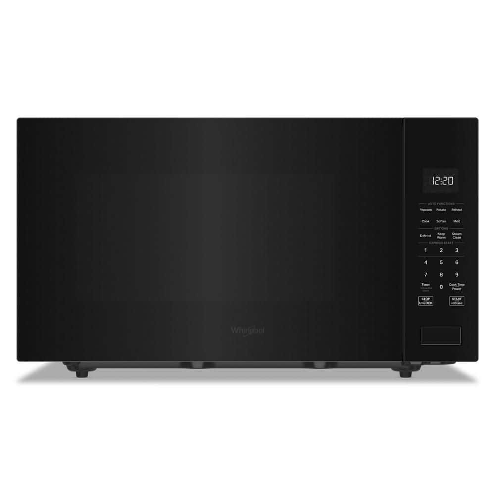 2.2 cu. ft. Electric Countertop Microwave in Black with Sensor Cooking
