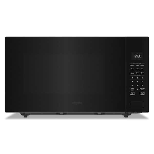 2.2 cu. ft. Electric Countertop Microwave in Black with Sensor Cooking