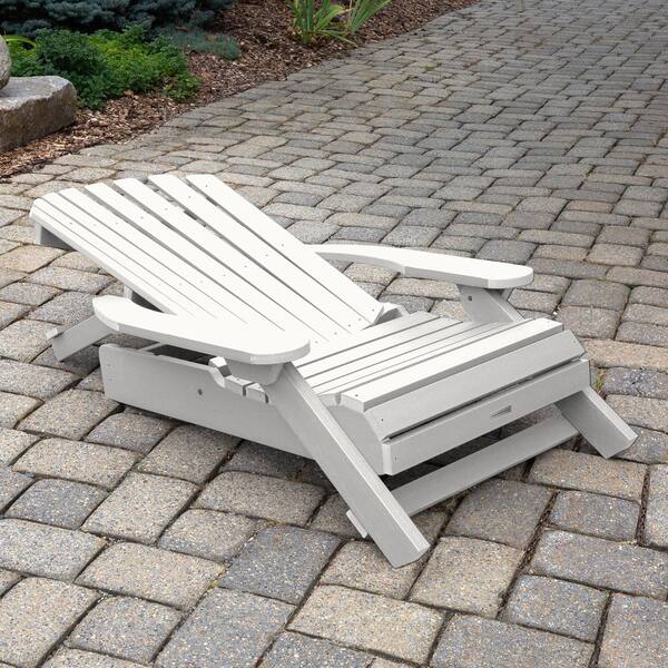 Highwood King Hamilton White Folding and Reclining Recycled