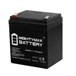 ML5-12 - 12V 5AH Replaces Gell Cell 12V 4.5AH Battery