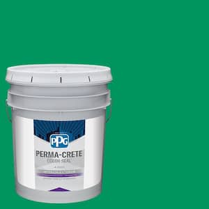 Color Seal 5 gal. PPG1227-7 Green Gloss Satin Interior/Exterior Concrete Stain