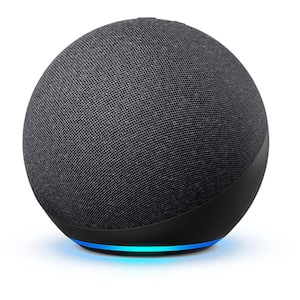 Amazon Echo Dot in Charcoal (Gen 3) B07FZ8S74R - The Home Depot