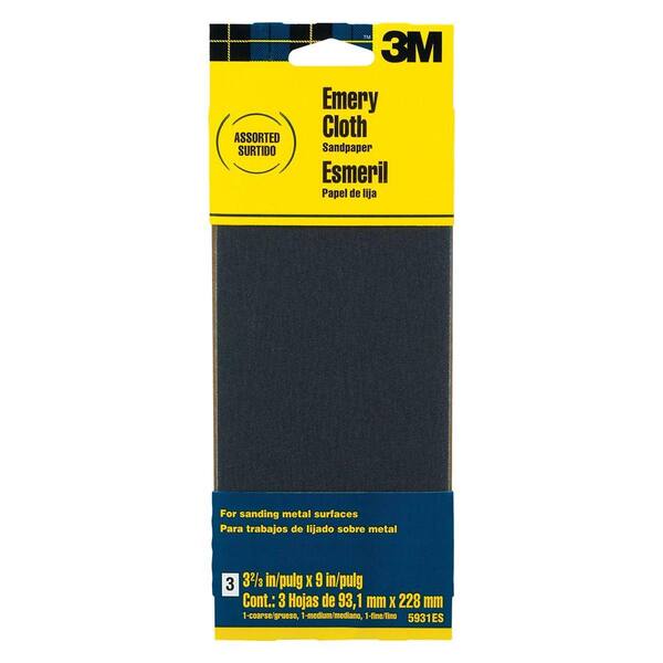 150 Grit A/O Garnet Sandpaper 3-2/3 x 9 in Sheet Sets Pack 