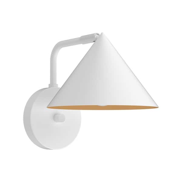 ALORA MOOD Remy 7-in 1 Light 60-Watt White Vanity Light