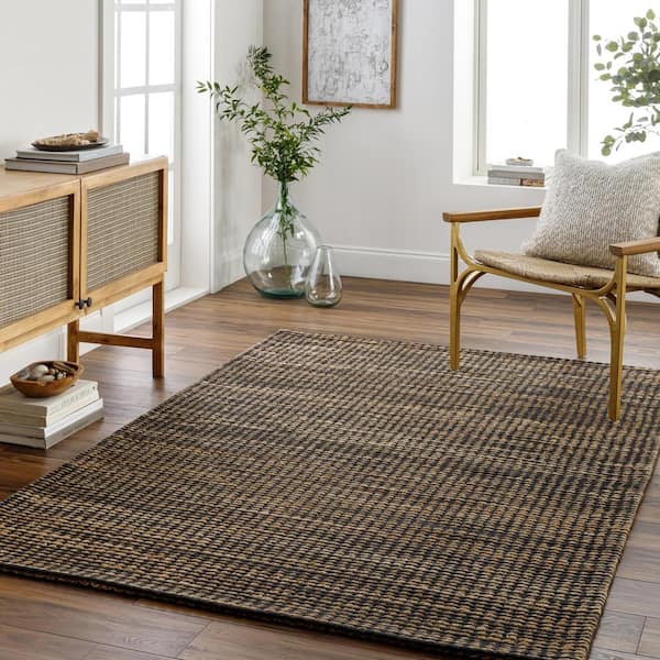 Black and tan rug hotsell