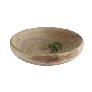 Paulownia Natural Wood Decorative Bowl