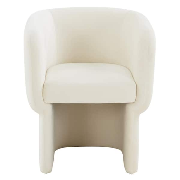 SAFAVIEH Wally Cream Accent Chair SFV4808B The Home Depot   Cream Natural Safavieh Accent Chairs Sfv4808b 64 600 