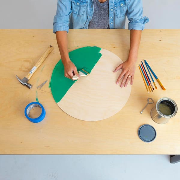 1/4 in. x 18 in. Birch Plywood Circle