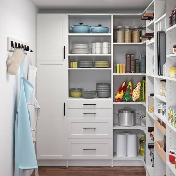 Pantry Snack Drawer with Acrylic Organizers - Transitional - Kitchen