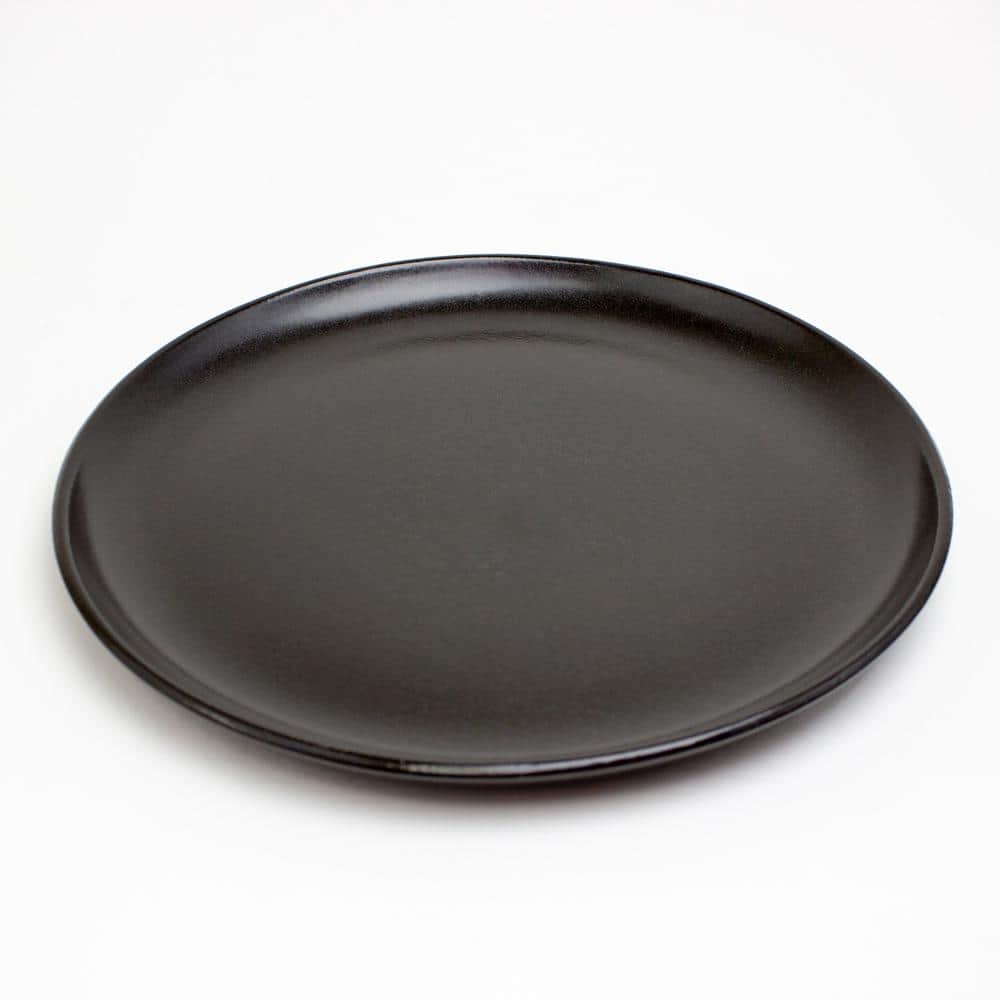 La Marsa Stoneware Dinner Plate, Onyx (4/Set)