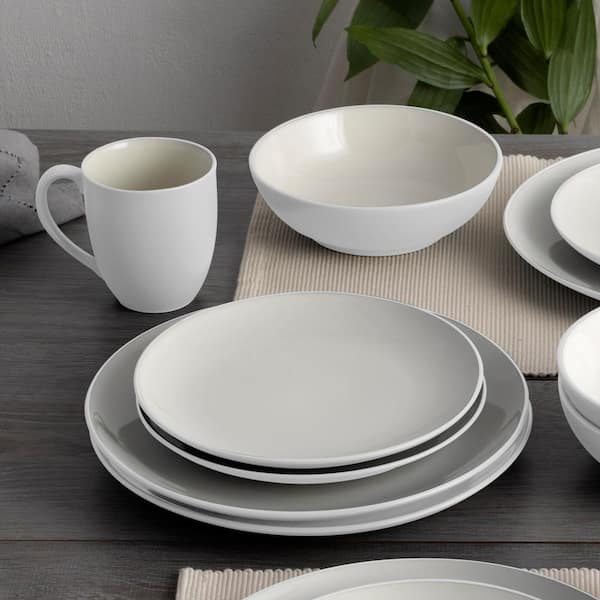 Noritake Colorwave White 16-Piece Coupe (White) Stoneware