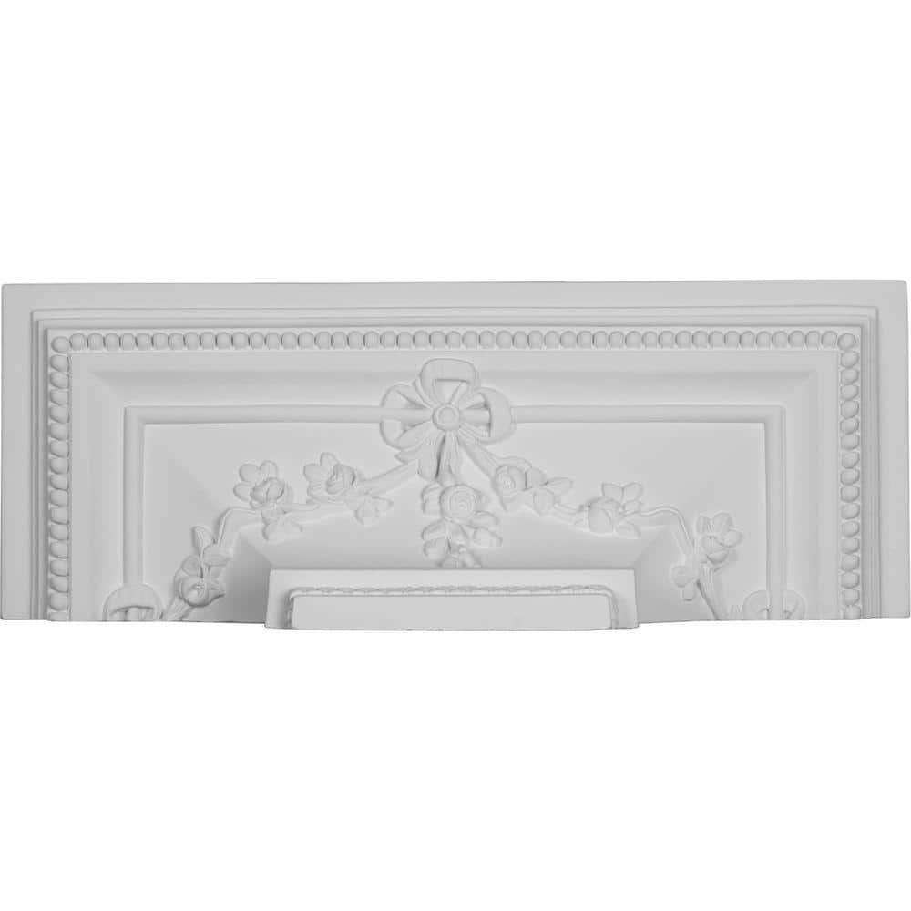 Victorian White Polyurethane Decorative Accent Shelf