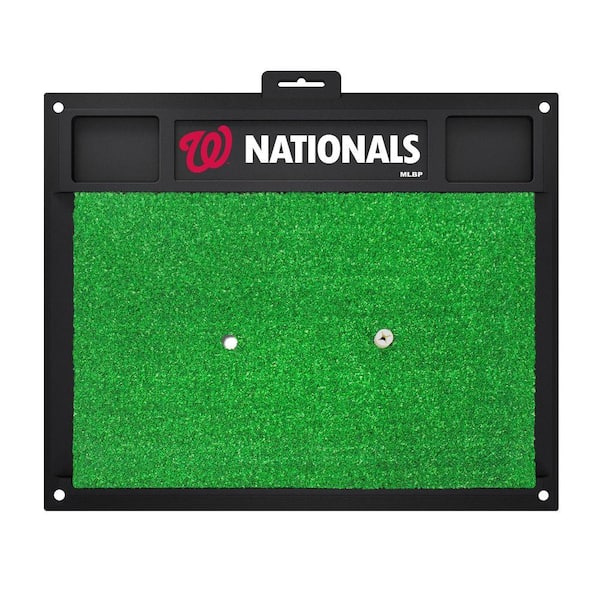 FANMATS MLB Washington Nationals 17 in. x 20 in. Golf Hitting Mat