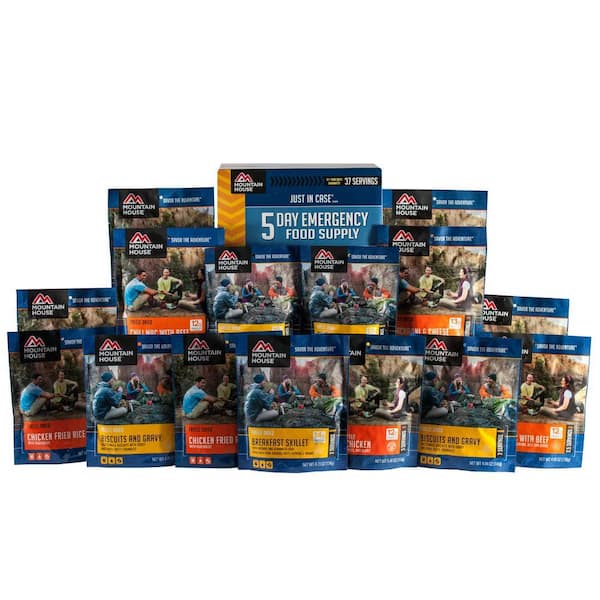 Mountain House Just in Case 5-Day Emergency Food Supply Kit