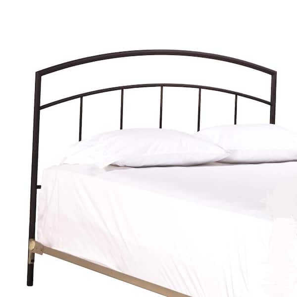 Hillsdale Furniture Julien Black Textured Twin Headboard with Bed Frame