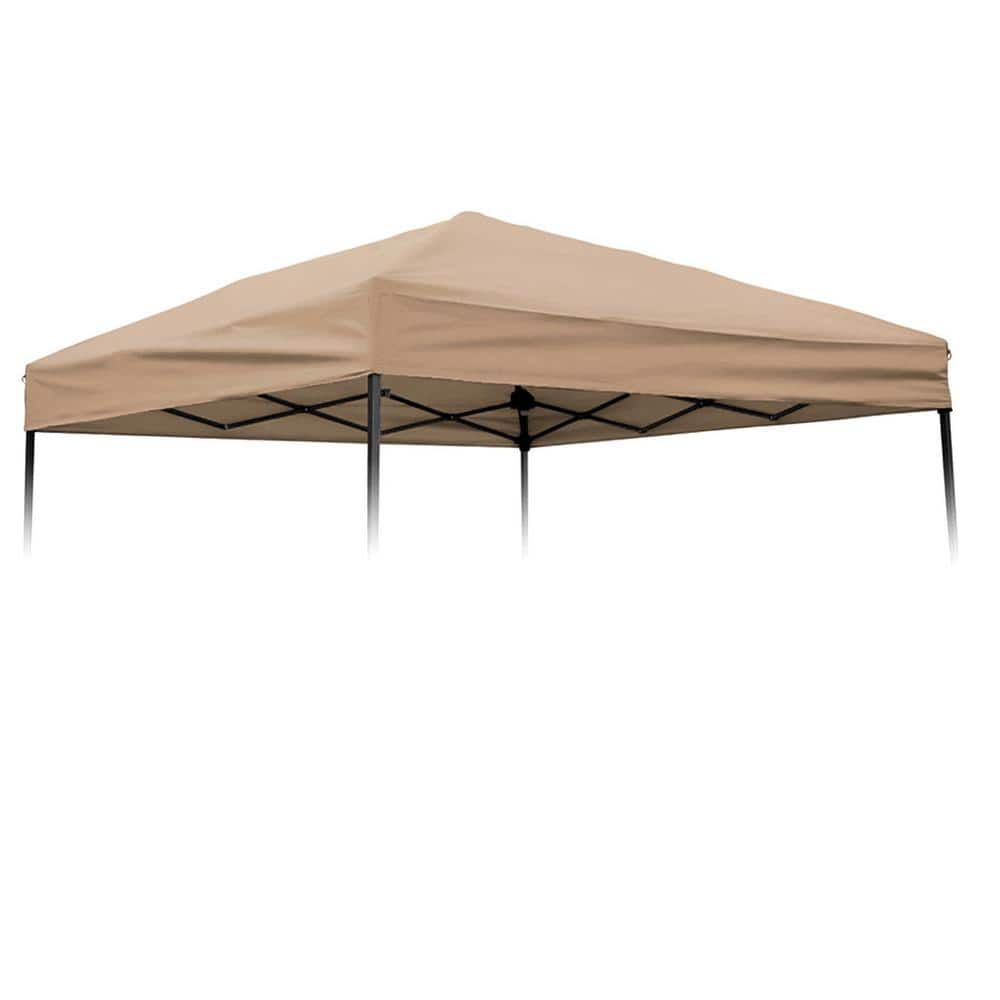 8 ft. x 8 ft. Square Replacement Canopy Gazebo Top for 10 ft. Slant Leg Canopy (Tan)(different color to stock photo)