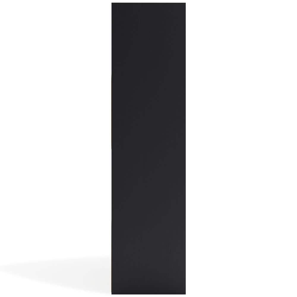 Langdrew Black 8-Cube Wood Organizer Shelf