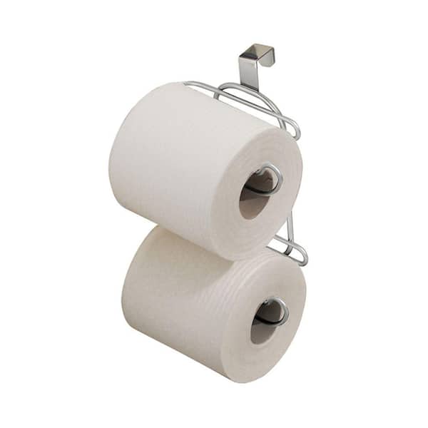 interDesign Neo Over-the-Tank Toilet Paper Holder in Chrome
