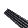 Zest Candle 12 in. Black Taper Candles (12-Set) CEZ-084 - The Home Depot
