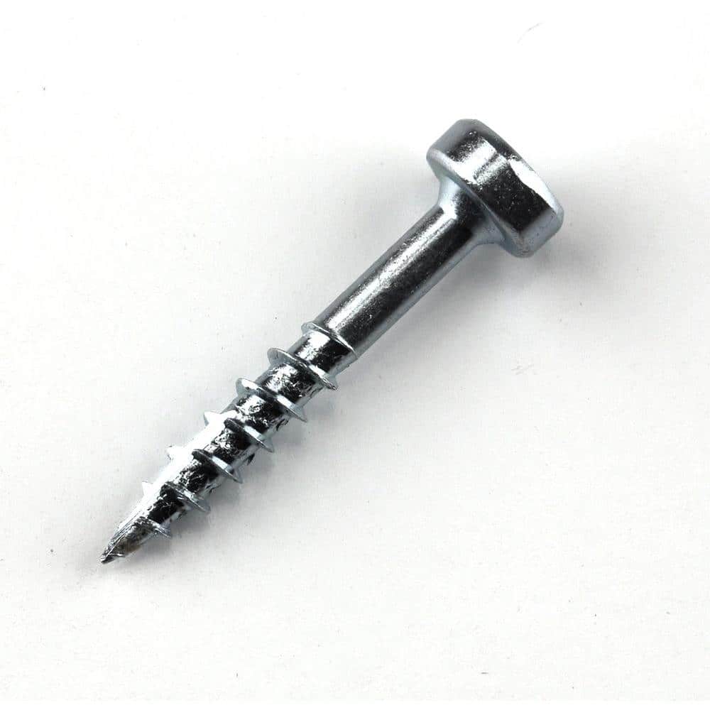 Kreg #7 x 1 in. Square Drive Pan-Head Zinc Pocket-Hole Screw (250