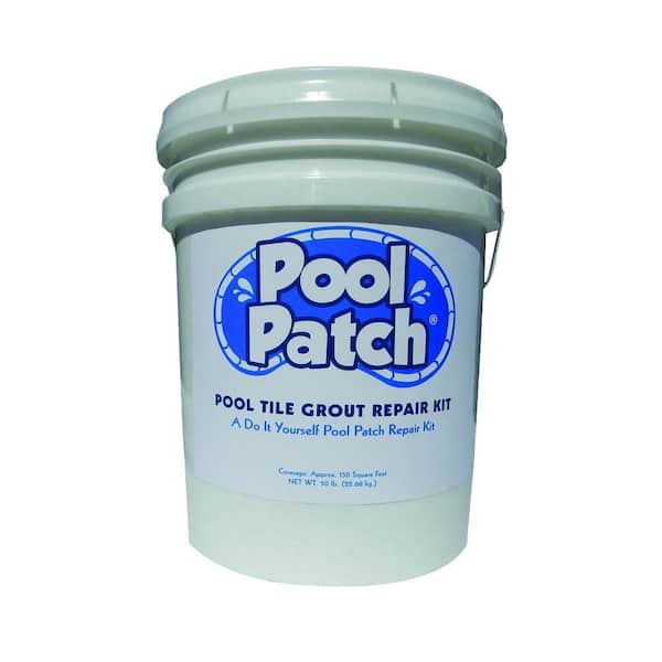 Pool Patch 50 lb. White Pool Tile Grout Repair Kit