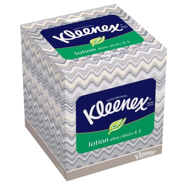 Kleenex Lotion Tissue 3-Ply (75 Sheets per Box)