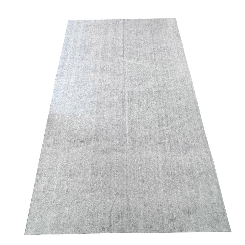 MultiGuard Collection 8 ft. X 10 ft. Nonslip Beige Polyester Garage  Flooring, All Purpose Mat, 7 ft.9 in. x 9 ft.11 in.