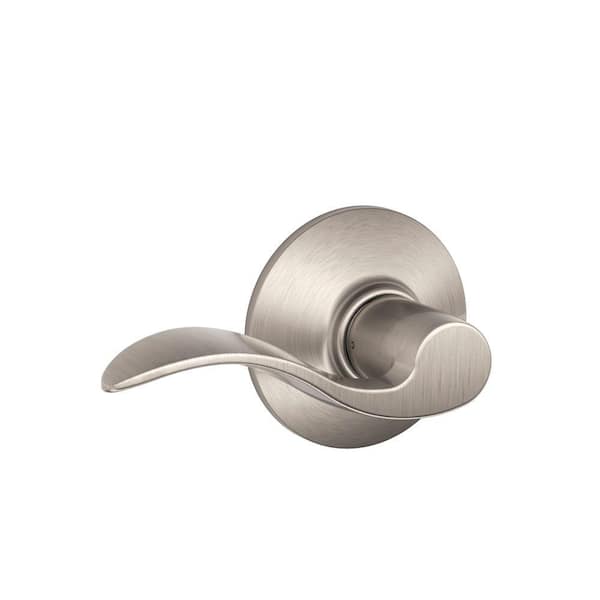 Schlage Accent Satin Nickel Passage Hall/Closet Door Handle