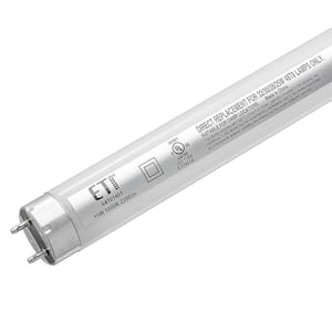 4 ft. 32-Watt Equivalent Linear T8 Direct Replacement LED Tube Light Bulb 5000K Daylight 2200 Lumens (25-Pack)