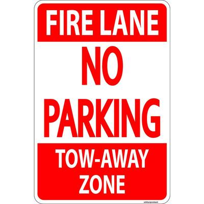 Parking Signs - Stock Signs - The Home Depot