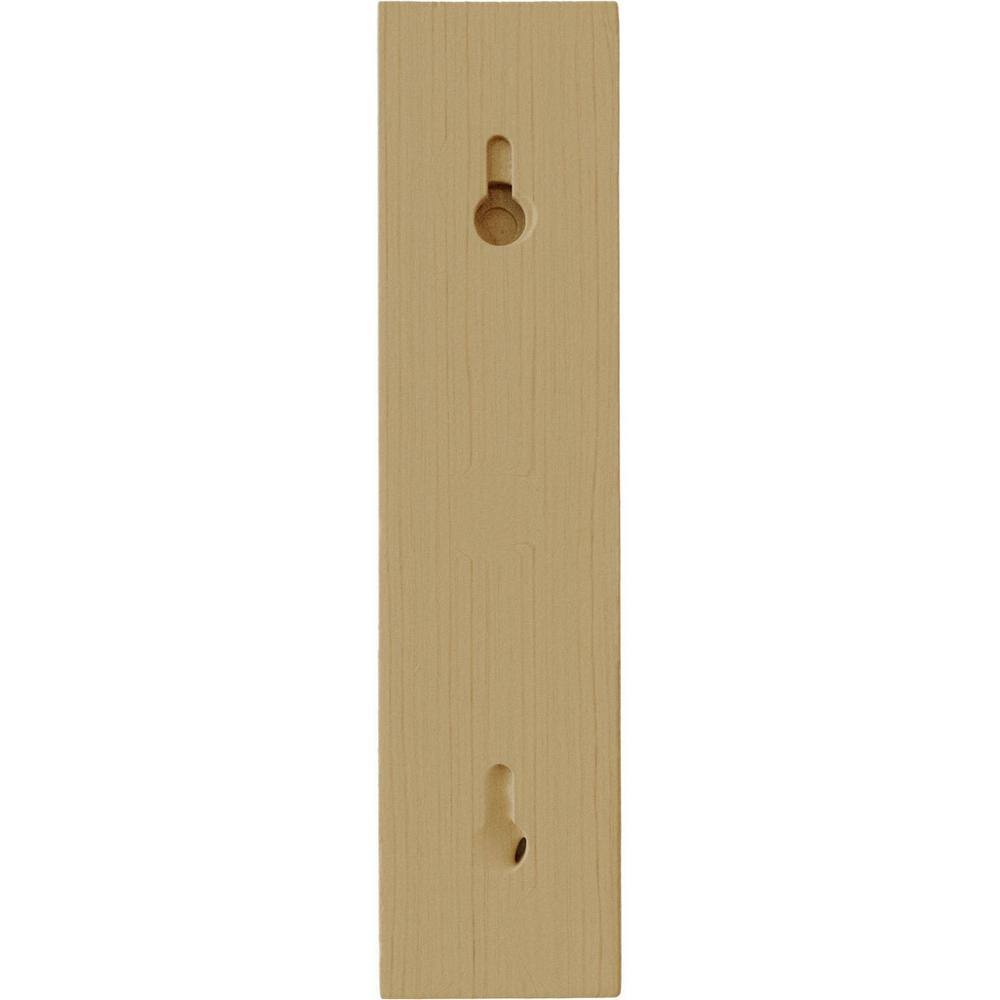 Alder Wood Traditional Shelf Bracket 10.75" x 10.25"