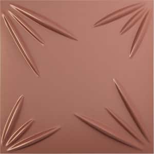 19 5/8 in. x 19 5/8 in. Inula EnduraWall Decorative 3D Wall Panel, Champagne Pink (Covers 2.67 Sq. Ft.)