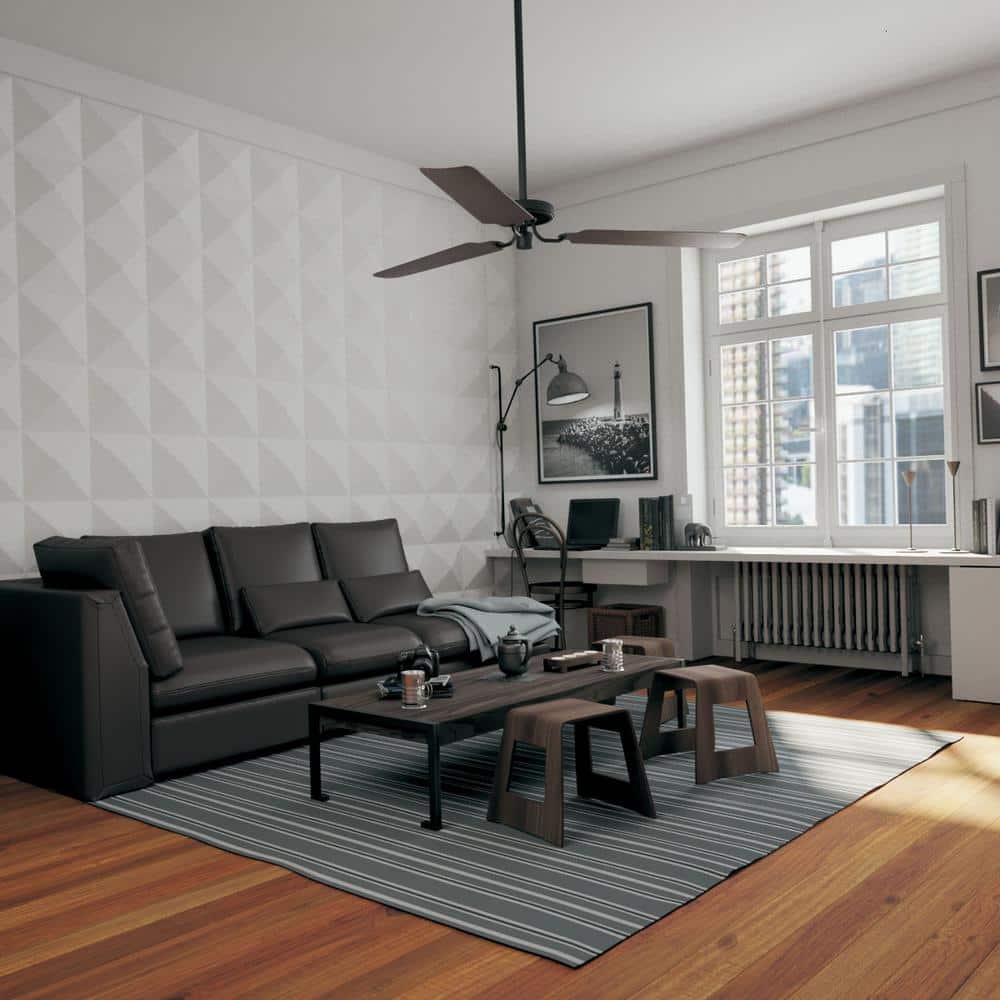 White Textured PVC 3D Wall Panels, 11.88" x 11.88", 10-Pack