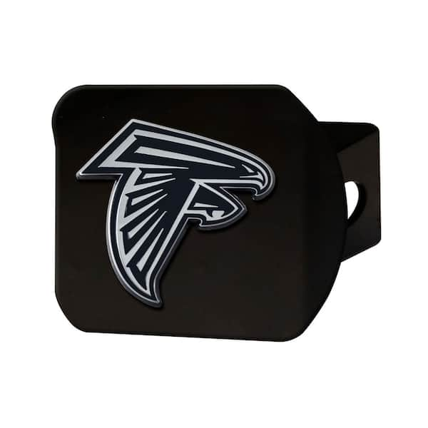 FANMATS NFL - Atlanta Falcons 3D Chrome Emblem on Type III Black