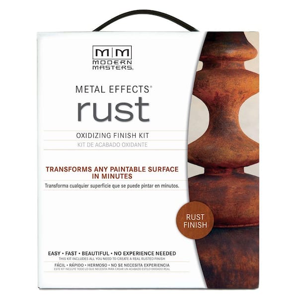 Modern Masters Metal Effects Rust Paint Oxidizing Finish Kit