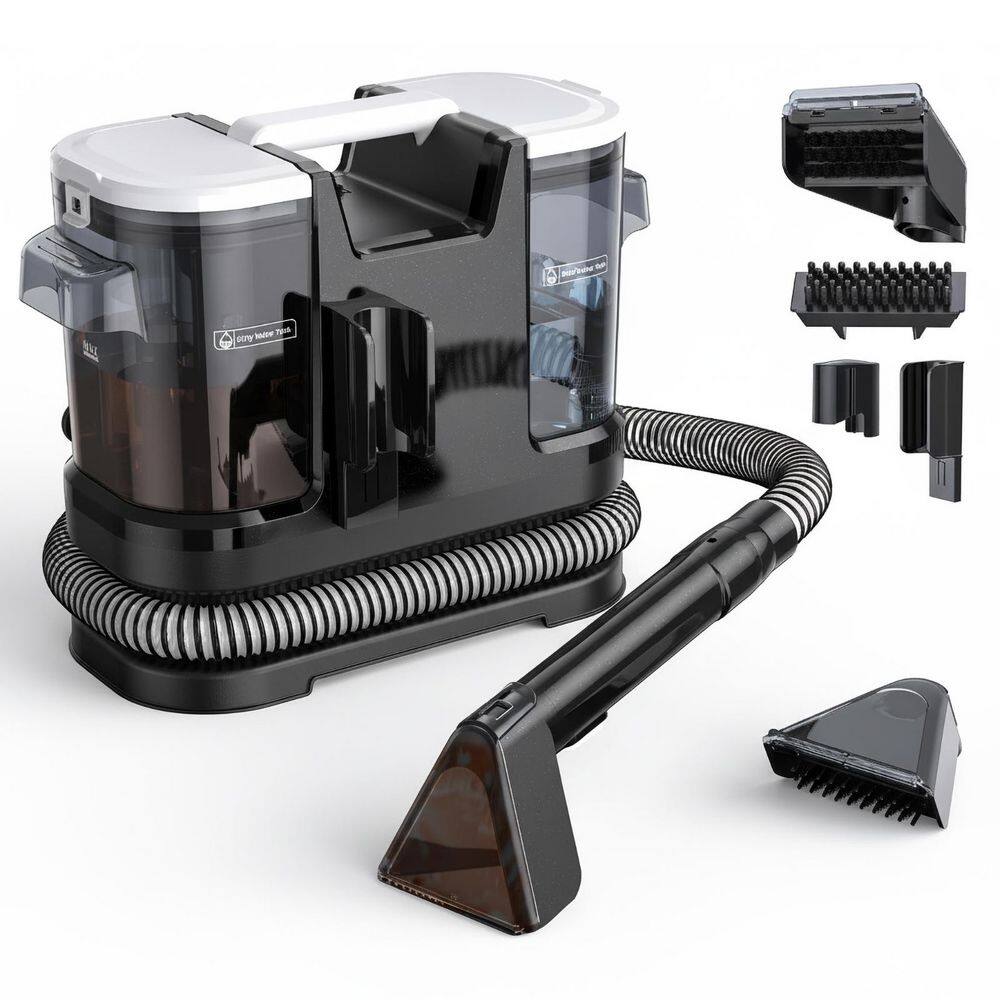 600W Carpet Cleaner Machine with 15Kpa Suction, 1L+1.75L Tanks, 16.4ft Cord for Pet Stains, Couch, Car Seat, Area Rug price history on PriceWatchPro
