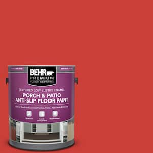 1 gal. #P170-7 100 Mph Textured Low-Lustre Enamel Interior/Exterior Porch and Patio Anti-Slip Floor Paint