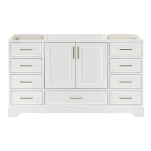 Stafford 60.75 in. W x 21.5 in. D x 34.5 in. H Bath Vanity Cabinet without Top in White