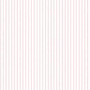 Candy Stripe Pink Matte Finish Non-Woven Paper Non-Pasted Wallpaper Roll