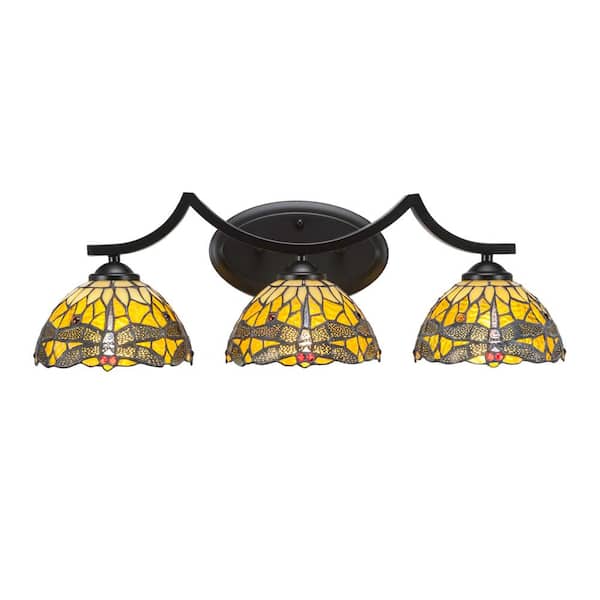 Unbranded Cleveland 8.5 in. 1-Light Matte Black Vanity Light