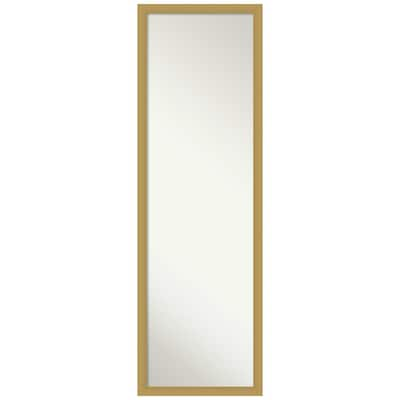 Amanti Art Grace 20 in. x 26 in. Modern Rectangle Framed Brushed Gold ...