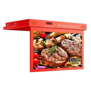 15.6 in. Red LED Under-the-Cabinet Smart Kitchen HDTV