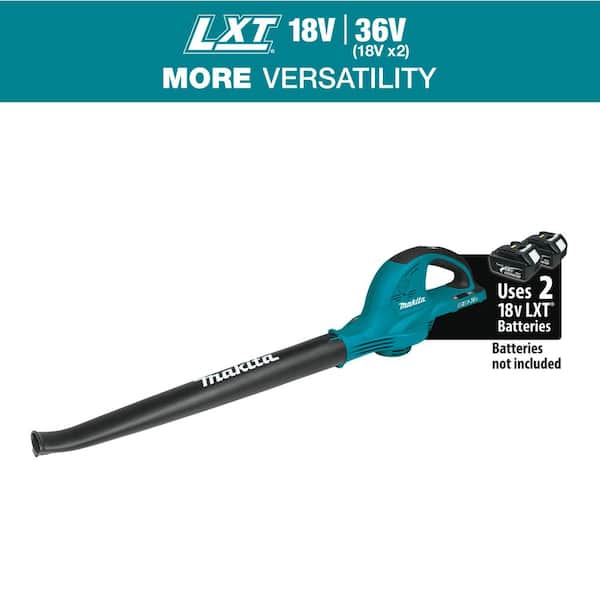 Makita 208 MPH 155 CFM LXT 18V X2 (36V) Lithium-Ion Electric Cordless Leaf Blower (Tool-Only)
