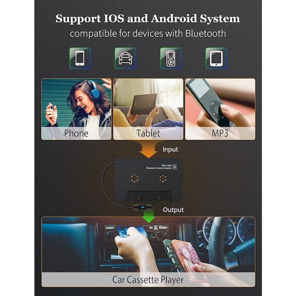 Car Tape Cassette To Aux Audio Adapter Converter For | Free Nude Porn