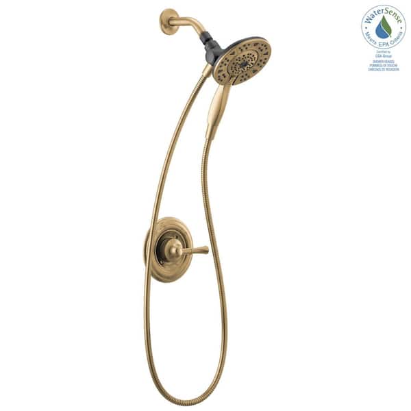 Delta Chamberlain Gold In2ition Single-Handle 4-Spray Shower
