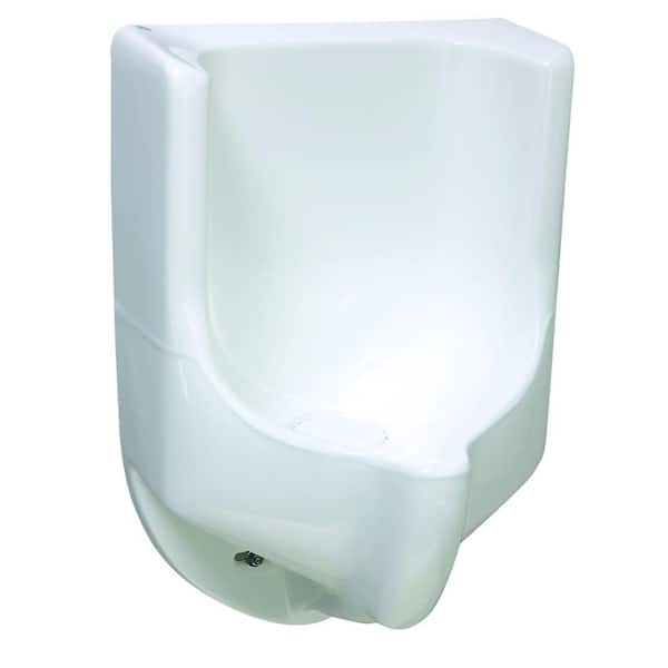 Waterless No-Flush urinal Sonora Composite Waterless Urinal No-Flush in White Color