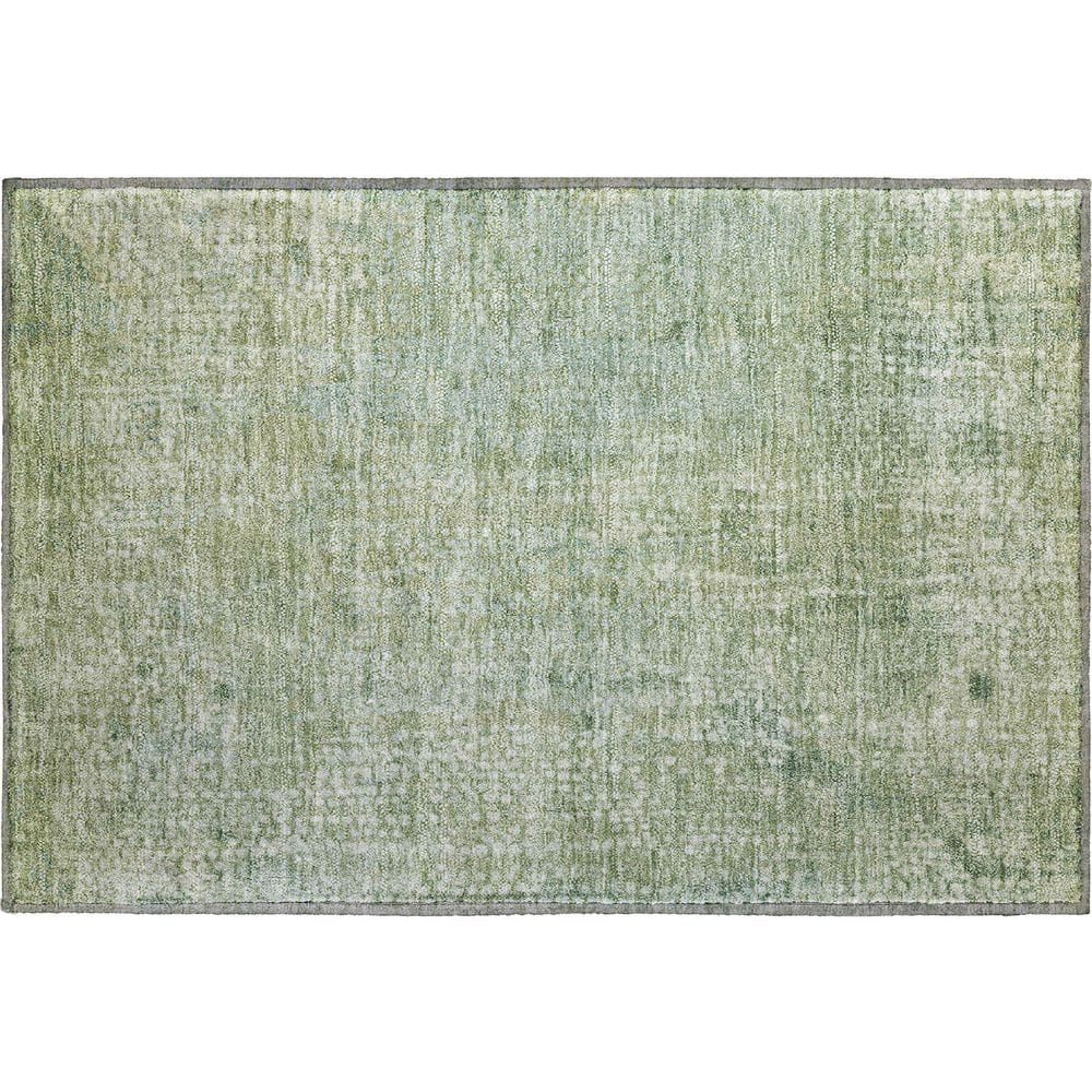 Mayfield Premium Machine Washable Abstract AMF2087 Green 2 ft. x 3 ft. Accent Rug price history on PriceWatchPro