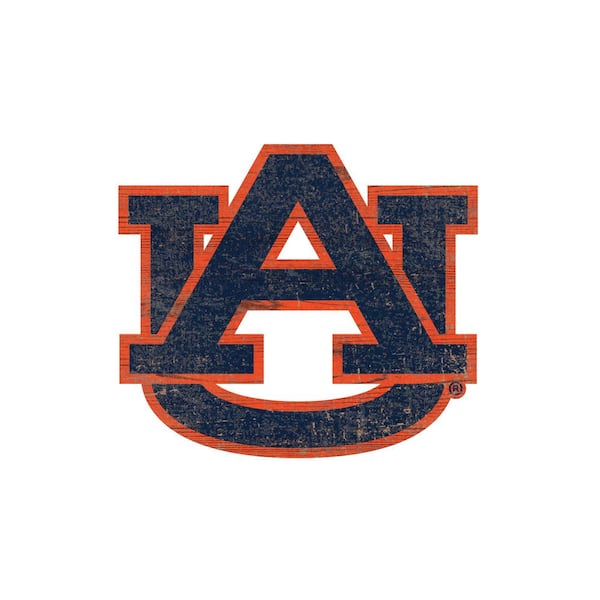 Adventure Furniture Auburn University Distressed Logo Cutout Decorative Sign