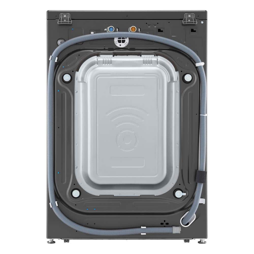 5.0 Cu. Ft. High Efficiency Black Front Load Washer